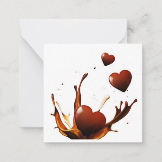 Correspondance Carte de note plate (Devant)