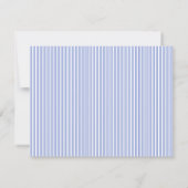 Correspondance Carte de note plate (Dos)