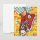 Correspondance Carte de note plate (Devant / Derrière)