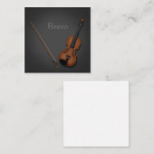 Correspondance Carte de note plate (Devant / Derrière)