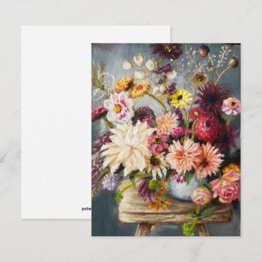 Correspondance Carte de note plate (Devant / Derrière)