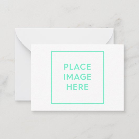 Correspondance Carte de note plate (Devant)