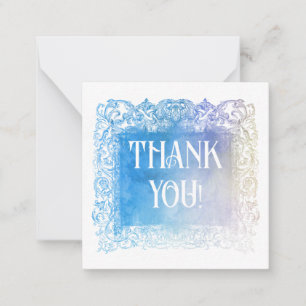 Correspondance *~* Carte de note plate AP62 Ombre Parties scintil