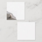 Correspondance Carte de note plate de la photo Westie (Devant / Derrière)