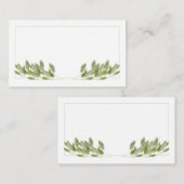 Correspondance Carte de note plate SAGE 3,5x2 / horizontale (Devant / Derrière)