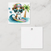 Correspondance Carte de note pour chien de surf (Devant / Derrière)