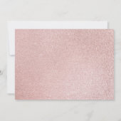 Correspondance Carte de note rose Gold (Dos)