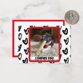 Correspondance Carte de note scolaire drôle et mignonne avec la p (Devant/Arrière en situation)