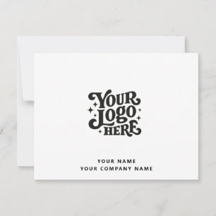 Correspondance Carte de note simple logo