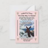 Correspondance Carte de note spirituelle (Devant)