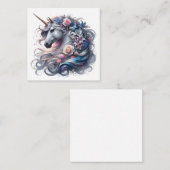Correspondance Carte de note Unicorn (Devant / Derrière)