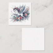 Correspondance Carte de note Unicorn (Devant / Derrière)