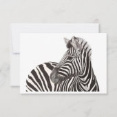 Correspondance Carte de note Zebra (Devant)