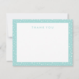 Correspondance Carte de notes Aqua Dotée Merci