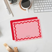 Correspondance Carte de papier à lettres Wavy Simple