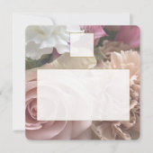 Correspondance Carte de placement Pale Pink Rose (Devant)