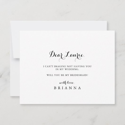 Correspondance Carte de proposition d'aide financière de la marin (Dos)