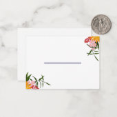 Correspondance Carte de proposition de la partie nuptiale (Devant/Arrière en situation)