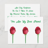 Correspondance Carte de proposition de mariage (Devant / Derrière)