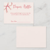 Correspondance Carte de rabat à Baby shower de plongée (Devant / Derrière)