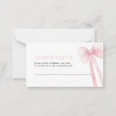 Correspondance Carte de rabat à calotte rose (Devant)