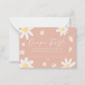 Correspondance Carte de rabat Daisy Rose Blush (Devant)