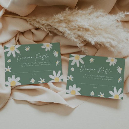 Correspondance Carte de rabat Daisy Sage Green