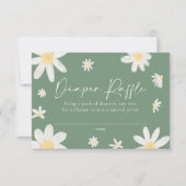 Correspondance Carte de rabat Daisy Sage Green (Devant)