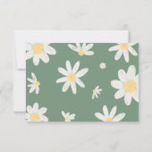 Correspondance Carte de rabat Daisy Sage Green (Dos)