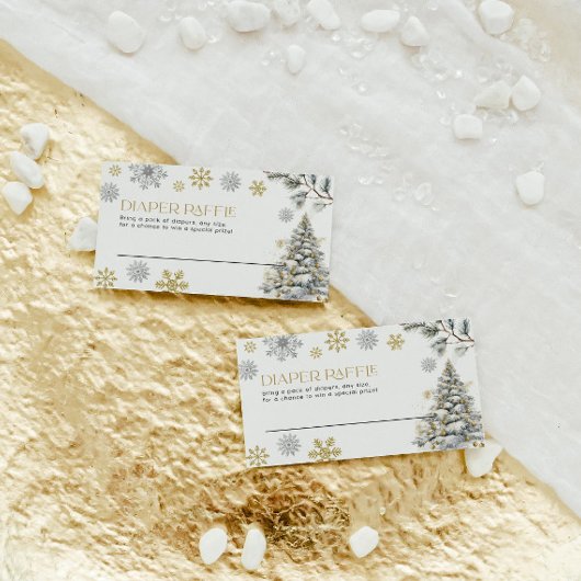 Correspondance Carte de rabat Hiver Wonderland