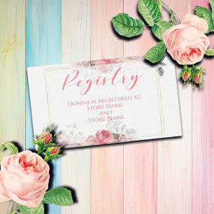Correspondance Carte de registre Roses Roses Roses Roses Roses
