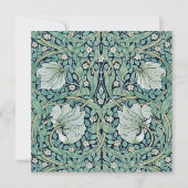 CORRESPONDANCE CARTE DE REMARQUE PLAT : WILLIAM MORRIS : PIMPERNE (Devant)