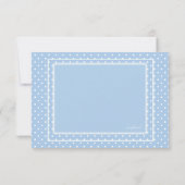 Correspondance Carte de remerciement Boy At Play (Dos)