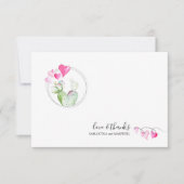 Correspondance Carte de remerciement de la Saint-Valentin Cactus  (Devant)