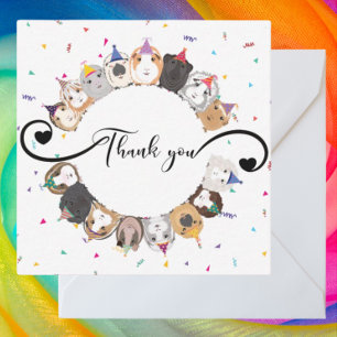 Correspondance Carte de remerciement pour l'anniversaire de cocho