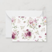 Correspondance Carte de remerciements Baby shower (Dos)