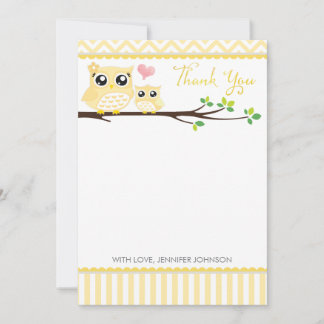 Correspondance Carte de remerciements de Baby shower de hibl | Ch