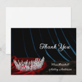 Correspondance Carte de remerciements de la couronne de concours (Devant / Derrière)