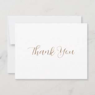 Correspondance Carte de remerciements Mariage blanc