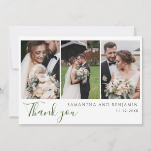 Correspondance Carte de remerciements Mariage de photos personnal
