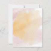 Correspondance Carte de remerciements plat à papillon lunaire (Dos)