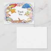 Correspondance Carte de remerciements Sea Wreath (Devant / Derrière)