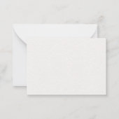 Correspondance Carte de réponse de mariage en ligne avec code QR (Dos)