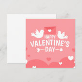 Correspondance Carte de Saint-Valentin (Devant / Derrière)