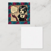 Correspondance Carte de Saint-Valentin gothique et impertinente a (Devant / Derrière)