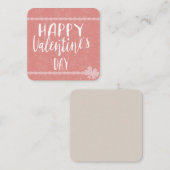 Correspondance Carte de Saint-Valentin Joyeuse (Devant / Derrière)