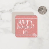 Correspondance Carte de Saint-Valentin Joyeuse (Devant/Arrière en situation)