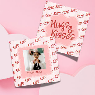 Correspondance Carte de Saint-Valentin pour la classe avec photo