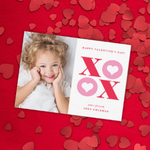Correspondance Carte de Saint-Valentin pour la classe avec photo