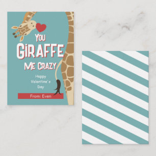 Correspondance Carte de Saint-Valentin pour les enfants fous